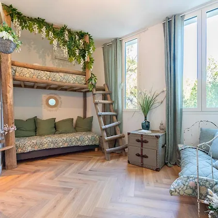 イン Au Cap Brun, 4 Belles Chambres, Piscine